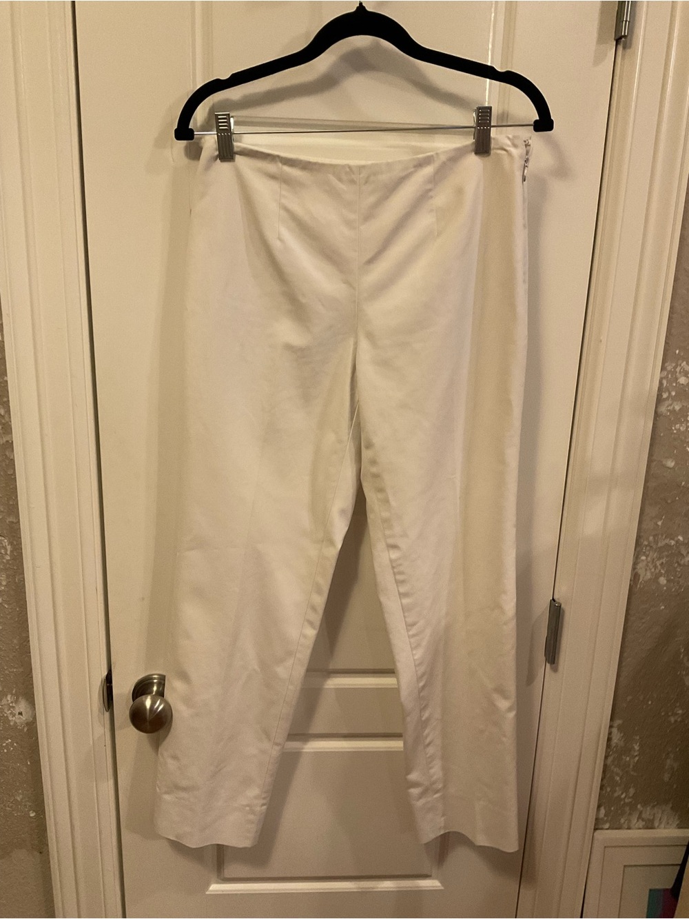 White Worth New York Cropped Slim Pants - 4
